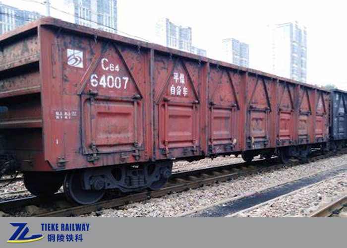 61t بار باز واگن واگن قطار 80 کیلومتر بر ساعت برای کالاهای عمومی