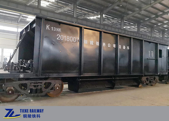 Mine Cargo 120km/H راه آهن باری قطار باری سقف پوشیده 60 تن