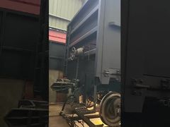 دمپر ماشین‌کاری شده قابل استفاده برای واگن زغال‌سنگ راه‌آهن با ریل 1520 میلی‌متری با بار محور 23.5 تن، حجم 82 متر مکعب