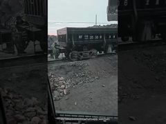 View 27m3 Volume Side Dump Car Truck AAR Standard Ballast Coal Ore Loading 50 km/h Demo